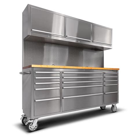 72 stainless steel 15 drawer work bench tool chest cabinet|crytec 72 inch work bench cabinet.